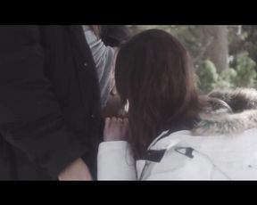 Snow Chase - Outdoors Winter Sex