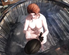 Swimming Shemale Pool