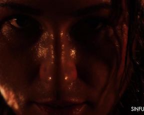 Oiled Couples Close Up 2