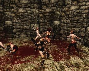 Fight for Pussy - Shemale 3D Adult