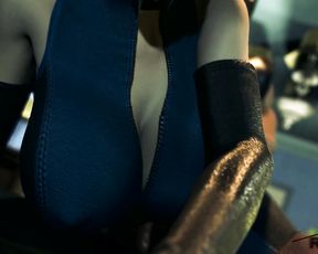 3D Super Real Animation Halloween Fucking