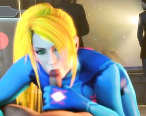 3D Samus POV & Blowjob