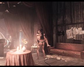 3D Lesbian BDSM Anime - Fallout 4 - Memory Den