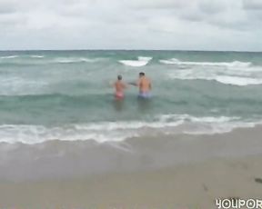 Glamour Duo In Public