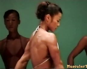 Muscle Tomoko Kanda asian fbb