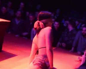 Erotic Softcore Showcase from a sexy girl. Naked on Stage and Public