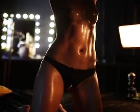 Stripping Sumptuous Woman Naked in the Water - Slow Mobility Movie (Fragile Softcore)