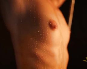 Stripping Sumptuous Woman Naked in the Water - Slow Mobility Movie (Fragile Softcore)