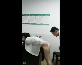 Softcore Doctor and Medical Intern having Hookup