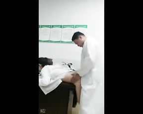Softcore Doctor and Medical Intern having Hookup