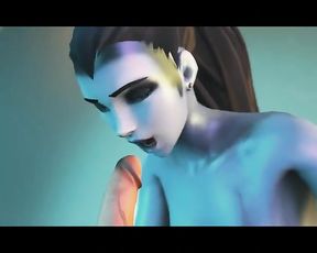 Widowmaker's Softcore Headscissors W/cum