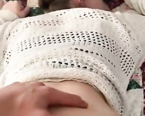 Glamour Scottish Doll Gets Slow Penetrated on her Boyfriends Bed