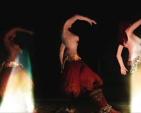 Skyrim Remastered Naked-Chested Softcore Dance