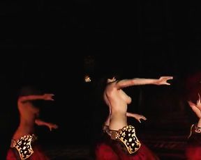 Skyrim Remastered Naked-Chested Softcore Dance