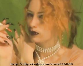 Kira Star Erotic Smoking