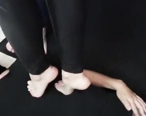 Johanna Teach Alicia the Art of Trampling