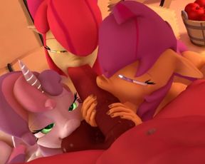 Hooves Art - the Crusaders have a Load! (Extended) 60fps