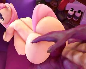 Spike Tears Up Fluttershy by Hooves Art