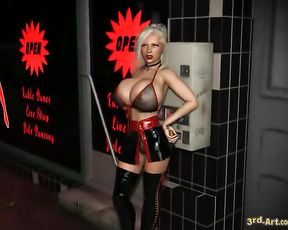 Tatiana as Street Walker || 3RD ART/3DARLINGS