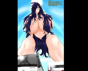 Giantess Growth/Hourglass Expansion (Animated Comic) (Art by Mkonstantinov)