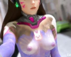 D.va Behaviour Art Animated