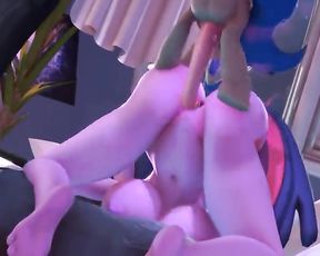 Hooves-art MLP Art Guy Boinks Twilight Sparkle SFM