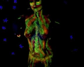 Glowing Body Art