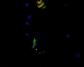 Glowing Body Art