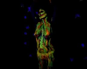 Glowing Body Art