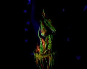 Glowing Body Art