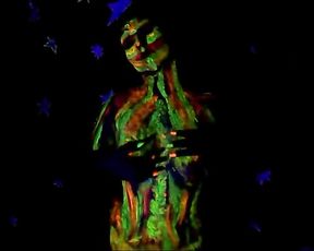 Glowing Body Art