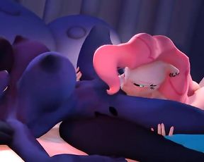 Hooves Art - Pinkie Gobbles Luna till she Spills (Extended) 60fps
