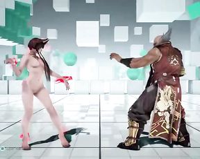 Tekken 7 — Naked Mod — all Lady Rage Art