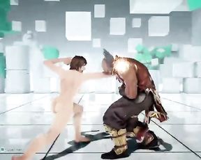 Tekken 7 — Naked Mod — all Lady Rage Art