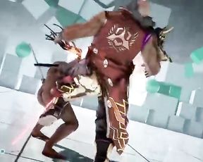 Tekken 7 — Naked Mod — all Lady Rage Art