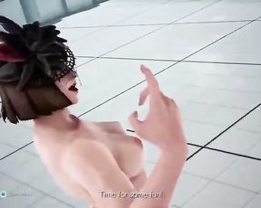 Tekken 7 — Naked Mod — all Lady Rage Art