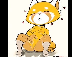 Aggretsuko Mellow then Metal [art Compilation]