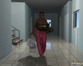 Sarah in Gigantic Whoppers 1 || 3RD ART/3DARLINGS