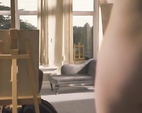 Bare Model in an Art Class - Cara Theobold in together