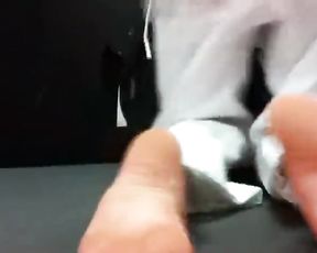 Candid Sweat-Drenched Martial Arts Soles