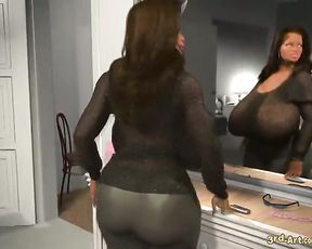 Sarah's Black Wool Sweater || 3RD ART/3DARLINGS