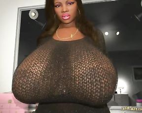 Sarah's Black Wool Sweater || 3RD ART/3DARLINGS