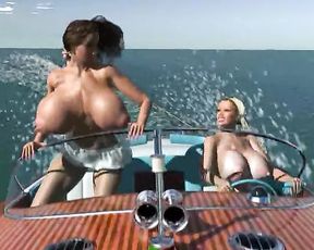 Babs, Kelly & Lisa in Pitch'n'Roll || 3RD ART/3DARLINGS