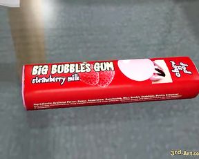 Babs & the Widening Bouncy Gum || 3RD ART/3DARLINGS