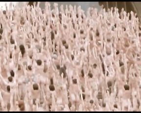 BARE BODIES AS ART ~ OVER 5000 MEN & GIRLS UNWRAP OFF FOR THE CAMERA -(©¿©)-