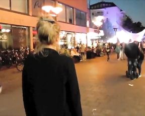 Urinate Performance from Fanny Hallgren Nordic Art School Kokkola Finland