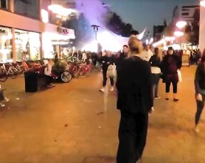 Urinate Performance from Fanny Hallgren Nordic Art School Kokkola Finland