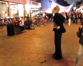 Urinate Performance from Fanny Hallgren Nordic Art School Kokkola Finland