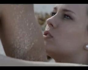 Fuck Art Fuck of Slick Couple on Beach