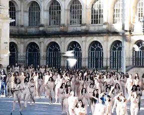 Colombian Art Nude Chicks Group at Bogota